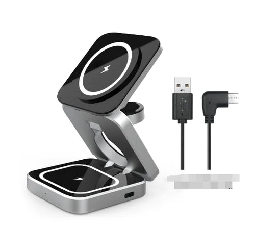 Load image into Gallery viewer, 3 in 1 Wireless Charging Station
